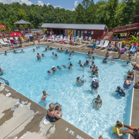 Pirates Bay Waterpark in Leesburg AL (Northern Alabama), a sprawling aquatic playground located on a hilltop overlooking Weiss Lake. There’s fun for everyone with tube slides, body slides, multiple pools, waterfalls, splash playground, food, drinks, parties, and so much more!